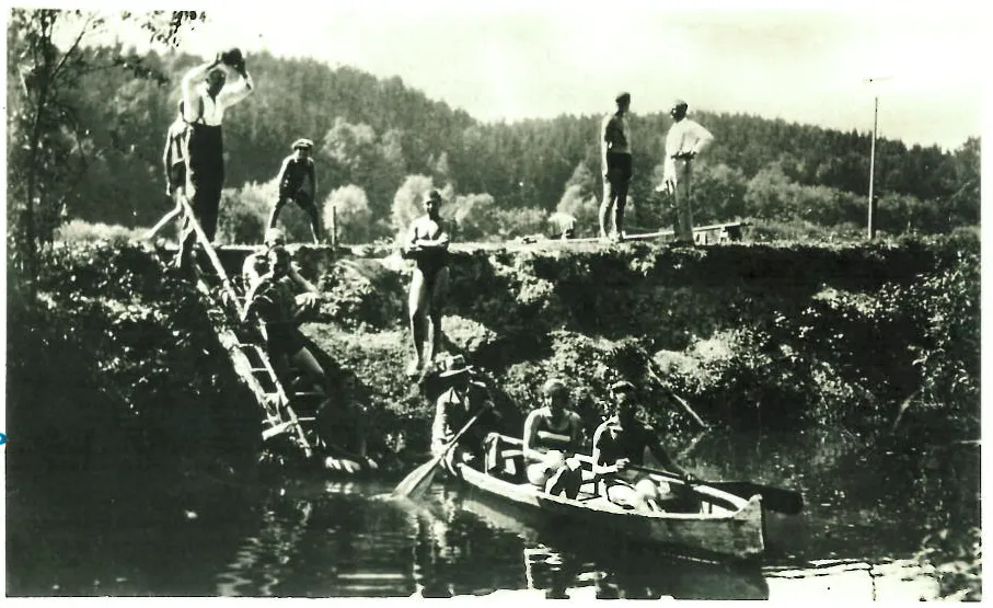 Historická klubová fotografie z roku 1937